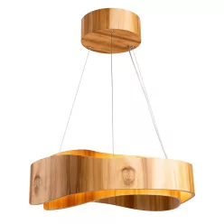   Quintiesse Horizon QN-HORIZON-RING-LED-60-TEAK Függőlámpa 1x43W/LED 3000K 1545lm IP20