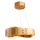 Quintiesse Horizon QN-HORIZON-RING-LED-60-TEAK Függőlámpa 1x43W/LED 3000K 1545lm IP20