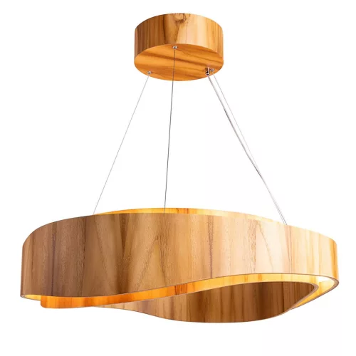Quintiesse Horizon QN-HORIZON-RING-LED-80-TEAK Függőlámpa 1x58W/LED 3000K 2058lm IP20