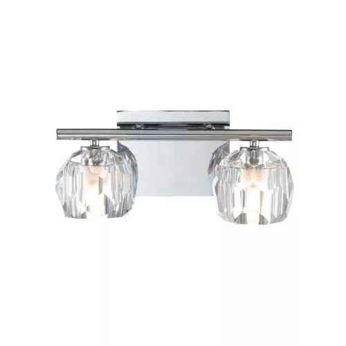 Quintiesse REGALIA QN-REGALIA2-PC-BATH Fali lámpa 2x3W/G9 3000k 600LM IP44