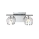 Quintiesse REGALIA QN-REGALIA2-PC-BATH Fali lámpa 2x3W/G9 3000k 600LM IP44