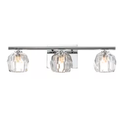   Quintiesse REGALIA QN-REGALIA3-PC-BATH Fali lámpa 3x3W/G9 3000k 900LM IP44
