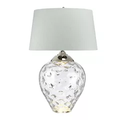   Quintiesse SAMARA QN-SAMARA-TL-LRG-CLR Asztali lámpa 1x60W/E27+1x7W/GU10 3000K 620LM