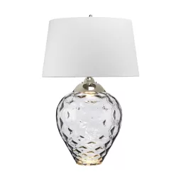  Quintiesse SAMARA QN-SAMARA-TL-LRG-SMK Asztali lámpa 1x60W/E27+1x7W/GU10 3000K 620LM