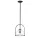Quintiesse SOMERSET QN-SOMERSET-P-C-BK Függőlámpa 1x60W/E27