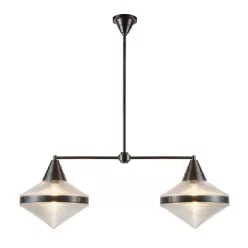   Quintiesse Willard QN-WILLARD-LP2-UBZ-PG Plafonlámpa 2x60W/E27 IP20
