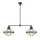 Quintiesse Willard QN-WILLARD-LP2-UBZ-PG Plafonlámpa 2x60W/E27 IP20