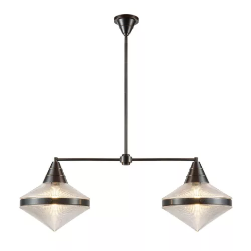 Quintiesse Willard QN-WILLARD-LP2-UBZ-PG Plafonlámpa 2x60W/E27 IP20