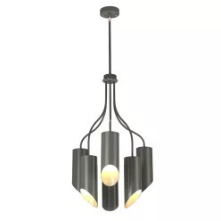 Elstead Lighting QUINTO GREY QUINTO6-GPN Csillár 6x60W/E27