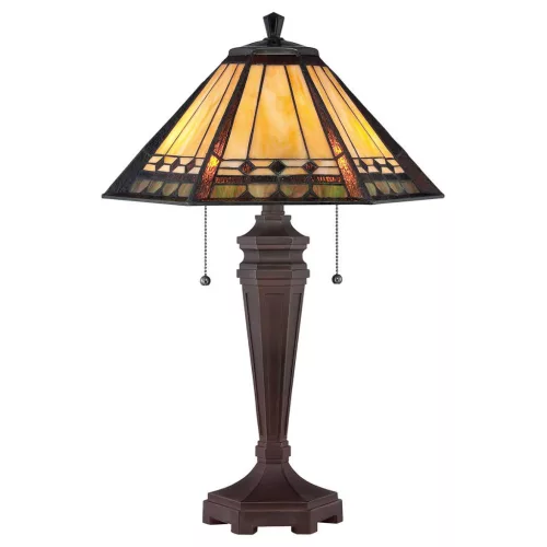 Quoizel ARDEN QZ-ARDEN-TL Asztali lámpa 2x60W/E27