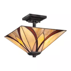 Quoizel ASHEVILLE QZ-ASHEVILLE-SF Plafonlámpa 2x60W/E27