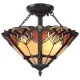 Quoizel CAMBRIDGE QZ-CAMBRIDGE-SF Plafonlámpa 2x60W/E27