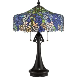 Quoizel COBALT QZ-COBALT-TL Asztali lámpa 3x60W/E27