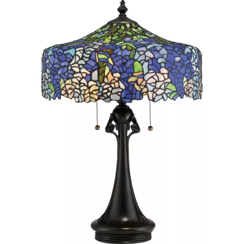 Quoizel COBALT QZ-COBALT-TL Asztali lámpa 3x60W/E27