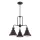 Quoizel EASTVALE QZ-EASTVALE3 Csillár 3x60W/E27