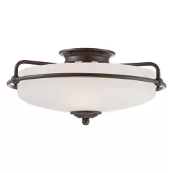   Quoizel Griffin QZ-GRIFFIN-F-PN Süllyesztett mennyezeti lámpa 3x60W/E27