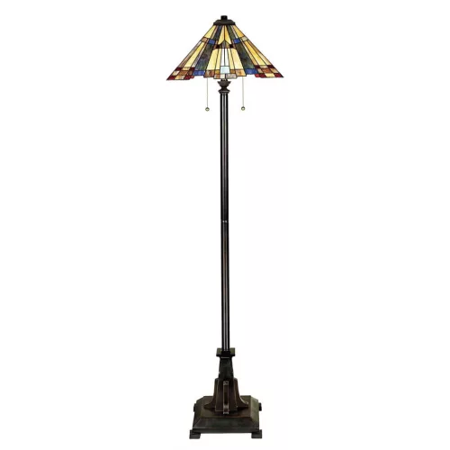 Quoizel INGLENOOK QZ-INGLENOOK-FL Állólámpa 2x60W/E27