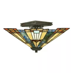 Quoizel INGLENOOK QZ-INGLENOOK-SF Plafonlámpa 2x60W/E27