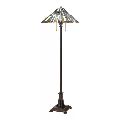 Quoizel Maybeck QZ-MAYBECK-FL Állólámpa 2x60W/E27