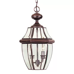   Quoizel NEWBURY QZ-NEWBURY8-L-AC Függőlámpa 2x60W/E14 IP44