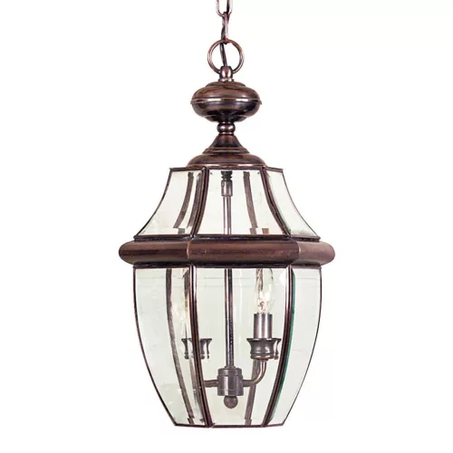 Quoizel NEWBURY QZ-NEWBURY8-L-AC Függőlámpa 2x60W/E14 IP44