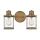Quoizel Riggs QZ-RIGGS2-BATH-WS Fali lámpa 2x40W/E27 IP44