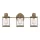 Quoizel Riggs QZ-RIGGS3-BATH-WS Fali lámpa 3x40W/E27 IP44
