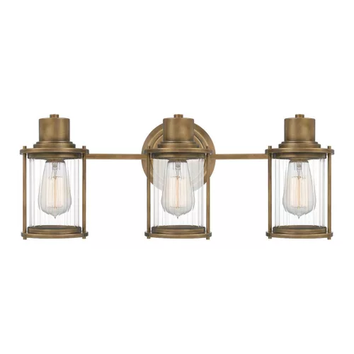 Quoizel Riggs QZ-RIGGS3-BATH-WS Fali lámpa 3x40W/E27 IP44