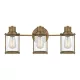 Quoizel Riggs QZ-RIGGS3-BATH-WS Fali lámpa 3x40W/E27 IP44