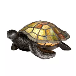   Elstead Lighting TIFFANY ANIMAL LAMPS QZ-SAWBACK-TL Asztali lámpa 1x3W/G9 3000K 320LM