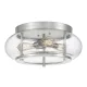 Elstead Lighting QUOIZLE QZ-TRILOGY-FM-BN Süllyesztett mennyezeti lámpa 3x60W/E27