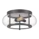 Elstead Lighting QUOIZLE QZ-TRILOGY-FM-OZ Süllyesztett mennyezeti lámpa 3x60W/E27