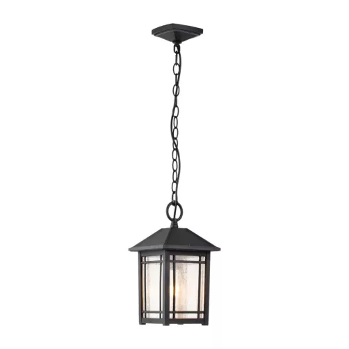 Quoizel Cedar Point QZ-CEDAR-POINT8-M-BK Függeszték 1x60W/E27 IP44