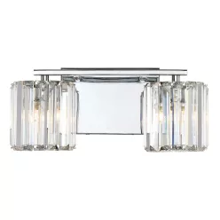 Quoizel Divine QZ-DIVINE2-PC-BATH Fali lámpa 2x3.5W/G9 IP44