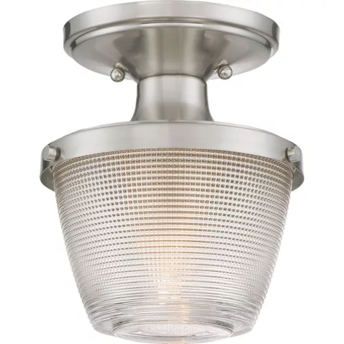 Quoizel DUBLIN QZS-DBN1707BN Plafonlámpa 1x60W/E27 IP44