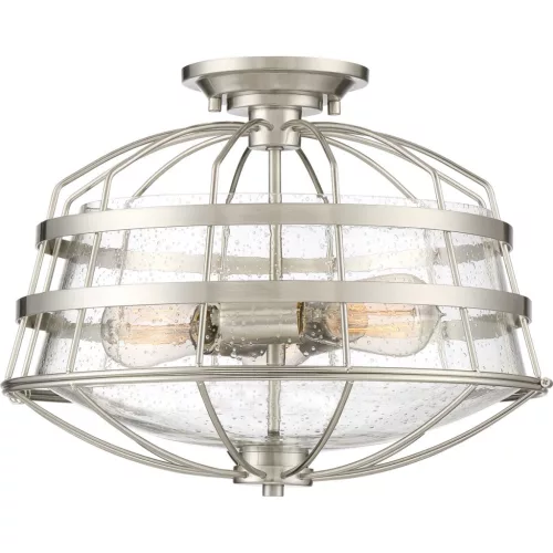 Quoizel MARITIME QZS-MTE1716BN Plafonlámpa 3x60W/E27