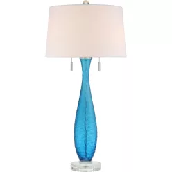 Quoizel OCEAN BLUE QZS-Q2314T Asztali lámpa 2x60W/E27