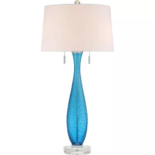 Quoizel OCEAN BLUE QZS-Q2314T Asztali lámpa 2x60W/E27