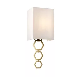 Elstead Lighting Ria RIA-SMALL-AB Fali lámpa 1x60W/E27