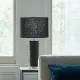 Elstead Lighting RIPPLE RIPPLE-TL-BLK Asztali lámpa 1x60W/E27