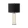 Elstead Lighting Ripple RIPPLE-TL-WHT-B Asztali lámpa 1x60W/E27
