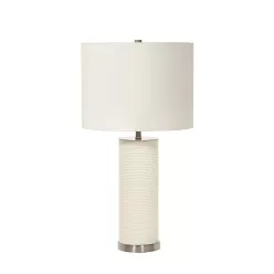   Elstead Lighting RIPPLE RIPPLE-TL-WHT Asztali lámpa 1x60W/E27