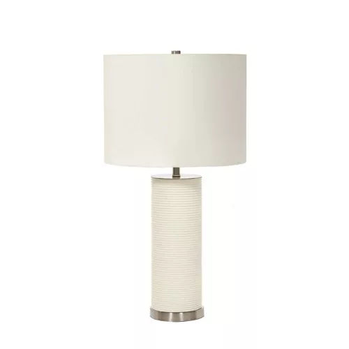 Elstead Lighting RIPPLE RIPPLE-TL-WHT Asztali lámpa 1x60W/E27