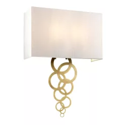 Elstead Lighting Rosa ROSA-LARGE-AB Fali lámpa 2x60W/E27
