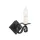 Elstead Lighting RECTORY RY1A-BLACK Fali lámpa 1x60W/E14