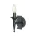 Elstead Lighting SAXON SAX1-BLK Fali lámpa 1x60W/E14