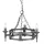 Elstead Lighting SAXON SAX3-BLK-SIL Csillár 3x60W/E14