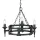 Elstead Lighting SAXON SAX3-BLK Csillár 3x60W/E14