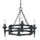 Elstead Lighting SAXON SAX3-BLK Csillár 3x60W/E14