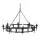 Elstead Lighting SAXON SAX8-BLK Csillár 8x60W/E14